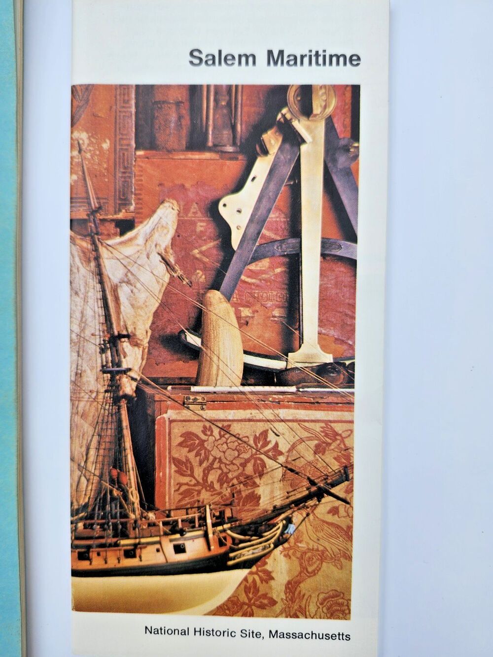 VTG 1976 Salem MA Bicentennial Brochure Ephemera Lot Witch Museum Map Maritime - Picture 3 of 16